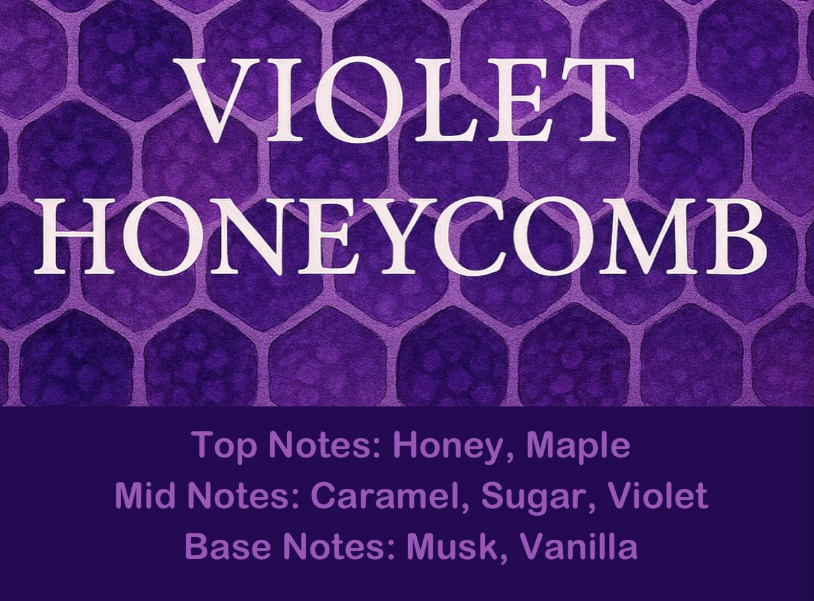 Violet HoneyComb Amber Boston Diffuser 180ml