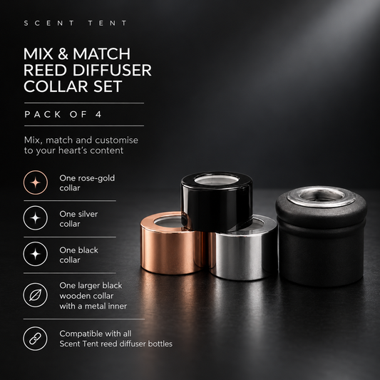 Mix and Match Reed Diffuser Collar Set – Pack of 4