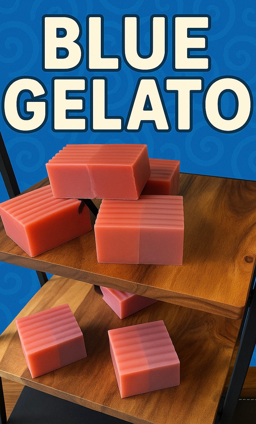 LIMITED "Blue Gelato" Scented soap (200 grams)