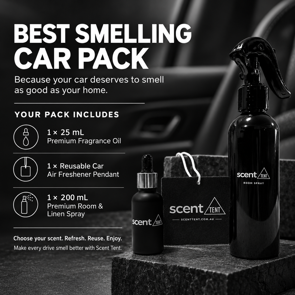 BEST SMELLING CAR PACK