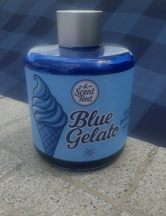 Blue Gelato- Blue translucent Reed Diffuser (180ml) - (Secret Menu/outlet)