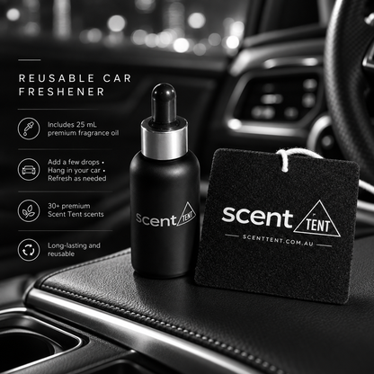Car Air Freshener - Choose Your Own Scent and Reusable