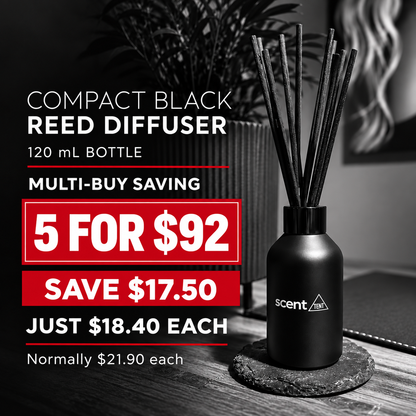 Compact Boston Black Reed Diffuser - Choose your scent (120ml)